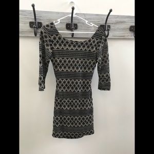 Black and Gold Dress by Alt B